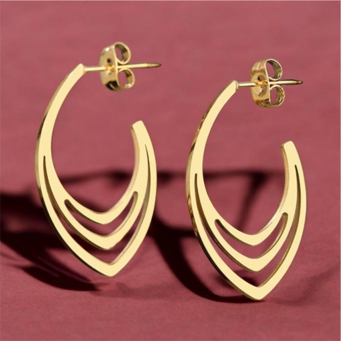 обеци с винт подарък